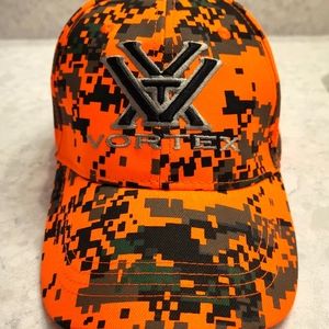 VORTEX ORANGE PATTERN CAP EXCELLENT CONDITION, LIKE NEW!